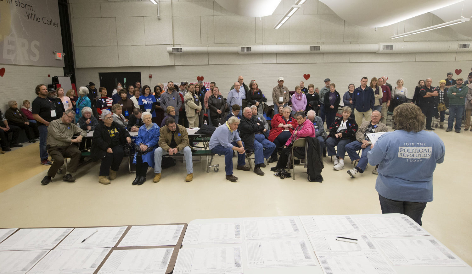 Democratic Caucus in Center Point